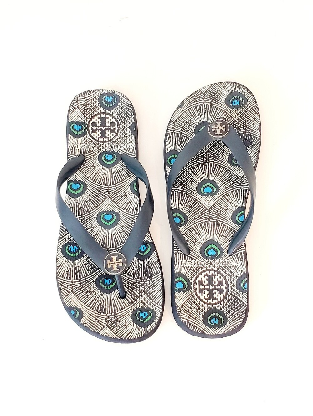 Tory Burch Printed Flip Flop Size 7.5
